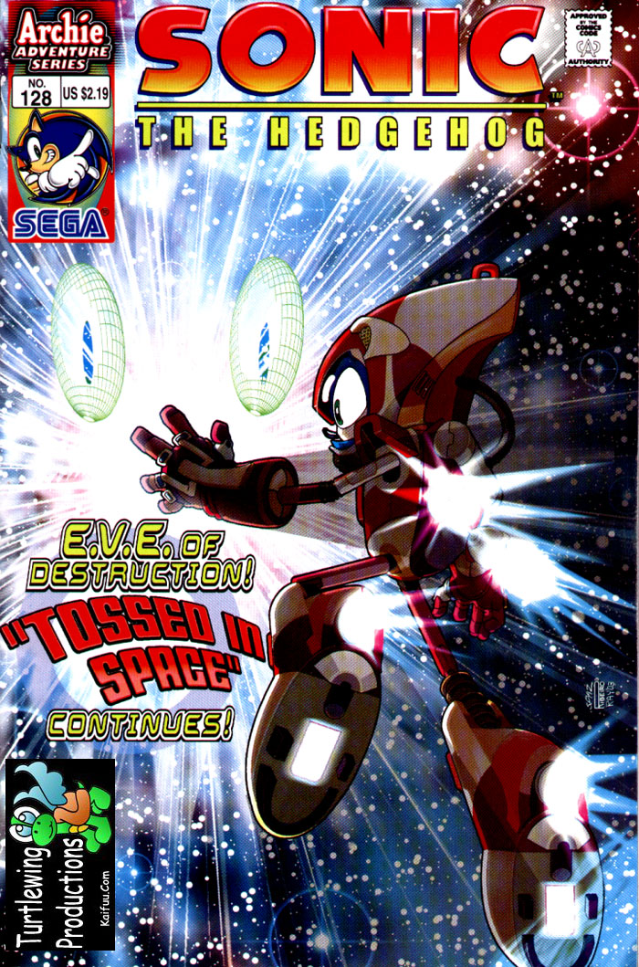 Sonic - Archie Adventure Series December 2003 Comic cover page